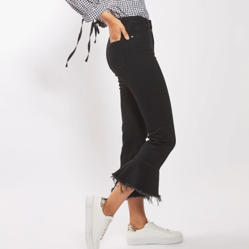 *2 for $25* Topshop Moto Dree Kick Flare Jeans